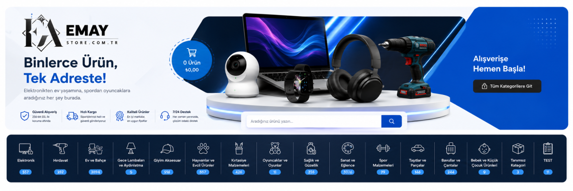 Emay Store I Yüzlerce Teknoloji Ürün